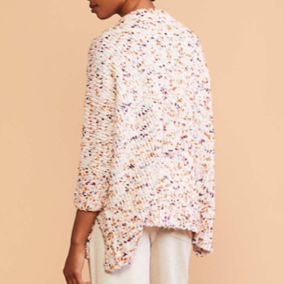 Lou & Grey Flecked Chenille Poncho Sweater - Picture 3 of 6